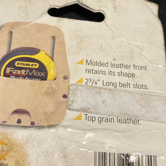 👍5 for 20👍Men’s NIPGenuine Leather 16’-30’Tape Rule Holds Stanley 30’ Fatmax - Picture 5 of 5